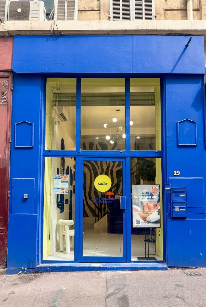 Façade du centre Haïko, 29 rue Edmond Rostand à Marseille, où a lieu la formation nanoneedling